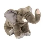 Cuddlekins African Elephant 12 Inch Animal Plush Figure NEW