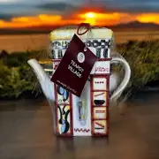 MSRF Inc Teapot Kitchen Clutter Quick Cook Cooking School Ceramic Collectible