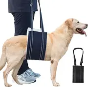 Dog Carrying Aid, Adjustable Walking Aid for Dogs, Dog Harness, Dog Carrying Aid for Stairs, Full Body Carrying Aid for Dogs, Carrying Aid, Dog Walking Aid, Rear Lift Support Harness, Small, Medium