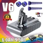 9500mAh Battery for Dyson V6 Animal DC58 DC59 SV04 VTC4 61034 / Filter / Charger