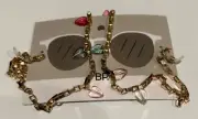 BP Nordstrom Eye glass chain " Hearts" Sunglass protection