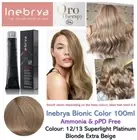 INEBRYA Permanent Colour 12/13 Superlight Platinum Beige Blonde + Developer SET