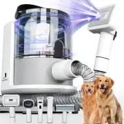 5-in-1 Dog Grooming Vacuum, 12000Pa Powerful Dog Hair Vacuum with Dog Clipper...
