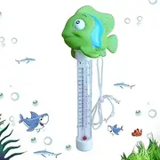 Pool Temp Gauge - Waterproof Cute Design for Pools, Cute Floating Temperature Meter | Easy Read Thermometer for Indoor and Outdoor Use in Cold Plunge, Hot Tub, SPA, Aquarium, and Fish Pond