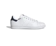 Women Adidas Stan Smith Casual Shoes Sneakers Size 8.5 White Navy Blue Q47224