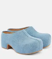 [Dries Van Noten] Dries Van Noten Denim clogs AU 4 blue