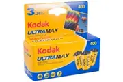 Kodak Film UltraMax 400 Color Negative Film (35mm Roll Film, 24 Exps, 3-Pack)