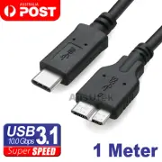 USB-C Type C USB 3.1 Male To USB 3.0 Male Micro B Charger Data Transfer Cable
