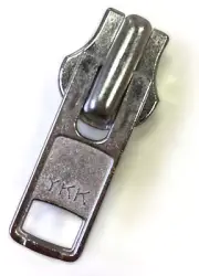 One (1) YKK #10 zipper replacement kit, Silver (for Carhartt)