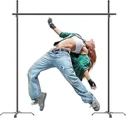 Qufiona Limbo Game - Alloy Steel Heavy Duty Limbo Game - Easy to Install Limbo Stick - Adjustable Height Rustproof Limbo Game for Adults, Carnival, Lawn Party, Luau, Outdoor Yard, Backyard