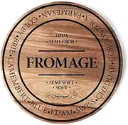 salt&pepper Fromage Round Cheese Board 28cm - Cheese Boards Knives Entertaining Gifts House Warming Gifts