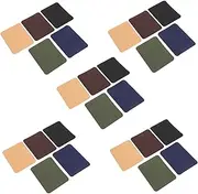 SMASOLO 30pcs Garment Patches for Jeans Repair Durable Cloth Applique for Clothing Decoration Versatile Patch for DIY Crafts Simple Design for Stains Covering