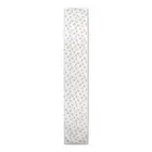 Creative Products Delicate Floral White 16 x 90 Cotton Twill Table Runner