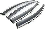 STIDPFZX Door Window Visor Compatible for Mazda 6 -Atenza 2014 2015 2016 2018 2020 2021 Rain Shield Weather Vent Deflector