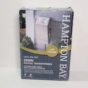 Low Voltage 200W Digital Landscape Lighting Transformer with Dusk to Dawn Sensor
