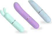 Triple Pleasure 3 Piece Vibrator Gift Set