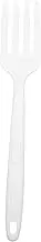 GOOHOCHY Silicone Fork for Cooking Pasta Large Salad Fork Reusable Comfort Grip Hand Polished Kitchen Accessory