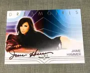 2017 Benchwarmer JAIME HAMMER Dreamgirls #23 Gold Foil Auto PLAYBOY Penthouse