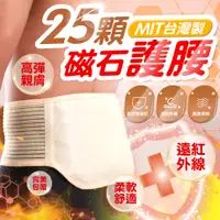 在飛比找蝦皮購物優惠-【MIT台灣製】高品質磁石護腰 遠紅外線 發熱 保暖 磁鐵護