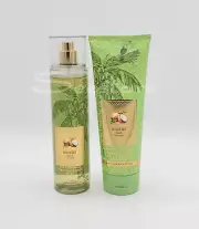Bath & Body Works Waikiki Beach Coconut Body Mist & Body Cream New Set of 2