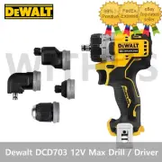 DeWALT DCD703 12V Max Brushless Cordless Multi-Head Drill / Driver - Bare Tool