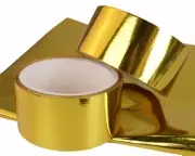 Gold Heat Tape Reflective Performance Protection Barrier 50mm x 9m 2 inch TRS