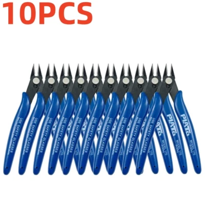 10PCS Pliers Carbon Steel Pliers Electrical Wire Cable Cutters Cutting Side Snip