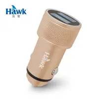 在飛比找蝦皮購物優惠-【J.X.P】Hawk C480 鋁合金車用雙USB充電器/