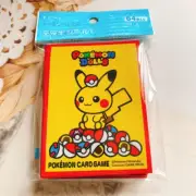 Pikachu Dolls Pokemon Card Game Deck Shield 64PCS Sleeves