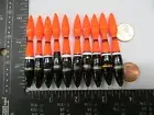 10 NEW WOOD SLIP FLOATS / BOBBERS PANFISH ICE FISHING NO FREEZE UP ON LINE B205