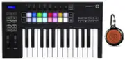 Novation Launchkey 25 MK3 25-Key USB MIDI DJ Keyboard Controller+Home Speaker