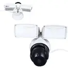 UK Plug Floodlight Security Camera Intelligent Tracking High Definition Moni Fit