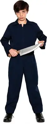 Underwraps Cosplay Horror Killer Jumpsuit Halloween Costume Scary Jumpsuit 27686