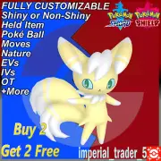 Pokémon Sword and Shield ✨ Shiny Meowstic ✨ W/ Best 6IV Customizable