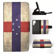 FLIP CASE FOR SAMSUNG GALAXY|NETHERLANDS ANTILLES FLAG