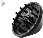 360° Rotating Magnetic Hair Diffuser Attachment for Laifen Hairdryer, Hair Trends High Speed Hair Dryer Difffuser, Compatible with Dyson* Airwrap Styler HS01 HS03 HS05, Black