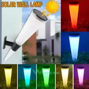 RGB Lamparas Solar Luces Solares Para Exteriores Inalambricas LED Luz De Pared