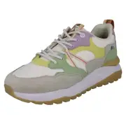 Ladies Rieker Sport Lace Up Colour Block Trainers 'W2501'