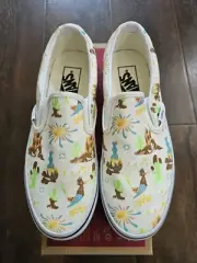 vans classic slip on get outdoors marshmallow men size 10.5