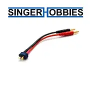 Dynamite DYNC0056 Charge Adapter: Banana / T-Plug Male HH