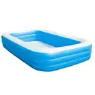 NNEDSZ Inflatable Kids Above Ground Swimming Pool