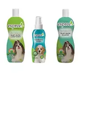 Espree dog Silky Show Shampoo & Conditioner cologne Pet Grooming Set NEW