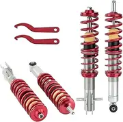 Coilover Kit Coilovers Compatible For VW Mk2 Golf Mk1 Lowering Suspension Coilovers Shock Absorber Coilovers Height Adjustable