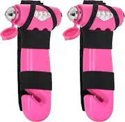 2 Pack Car Safety Hammer, Pink Emergency Escape Hammer with Window Breaker and Seatbelt Cutter