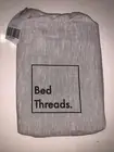 Bed Threads Small Charcoal Linen Tee
