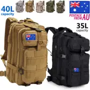 40L/35L Military Tactical Backpack Hiking Camping Outdoor Army Bag Rucksack