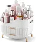 Makeup Organizer with Drawers,Skincare Organiser for Vanity,Storage Box with Han