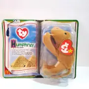 McDonalds Happy Meal Toy Legends Humphrey Camel Teenie Beanie Babies Plush NEW