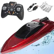 RC Speed Boat - Adults Kids Speed Boat Pool Remote Control Racing Boat - Electric Boat Toy, Waterproof Versatile Bathtub Toy Boats for Children's Day