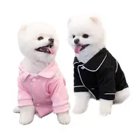 在飛比找momo購物網優惠-【QIDINA】韓版慵懶風寵物衣服(寵物涼感衣 貓咪睡衣 寵